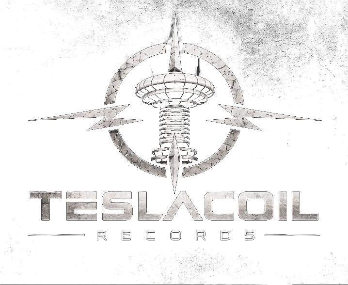 TESLACOIL RECORDS original Tesla coil logo
